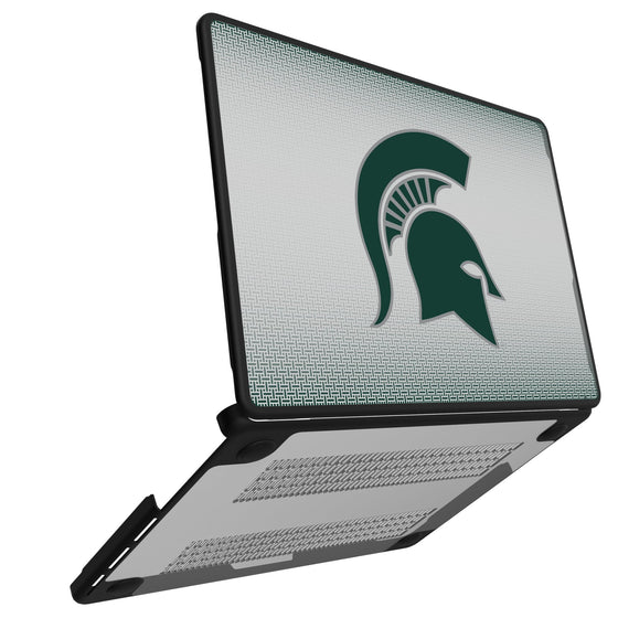 Michigan State University Spartans Linen Laptop Case-1