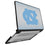 University of North Carolina Tar Heels Linen Laptop Case-1