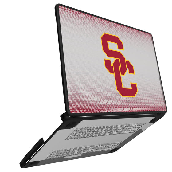 University of Southern California Trojans Linen Laptop Case-1