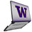 University of Washington Huskies Linen Laptop Case-1