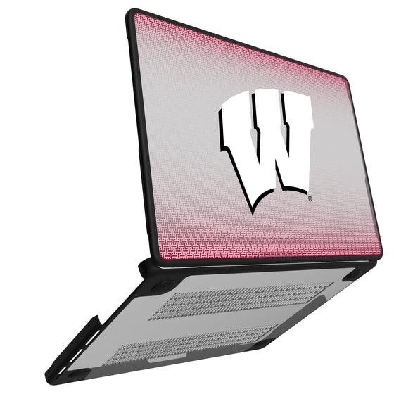 University of Wisconsin Badgers Linen Laptop Case-1