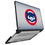 Chicago Cubs Home 1979-1993 - Cooperstown Collection Linen Laptop Case-1