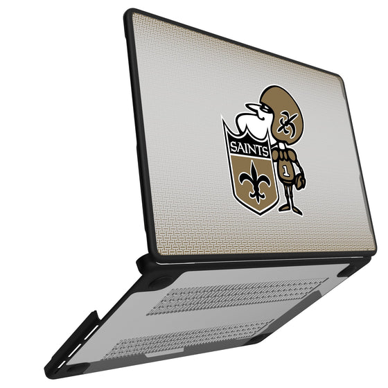 New Orleans Saints Historic Collection Linen Laptop Case-1