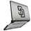 San Diego Padres Linen Laptop Case-1