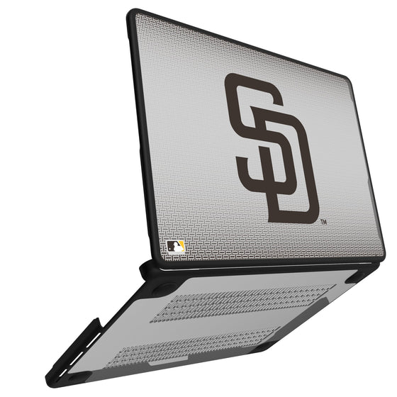 San Diego Padres Linen Laptop Case-1