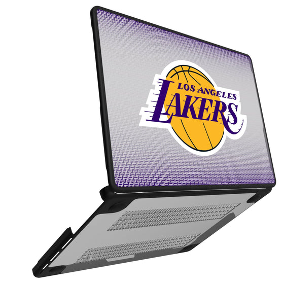 Los Angeles Lakers Linen Laptop Case-1