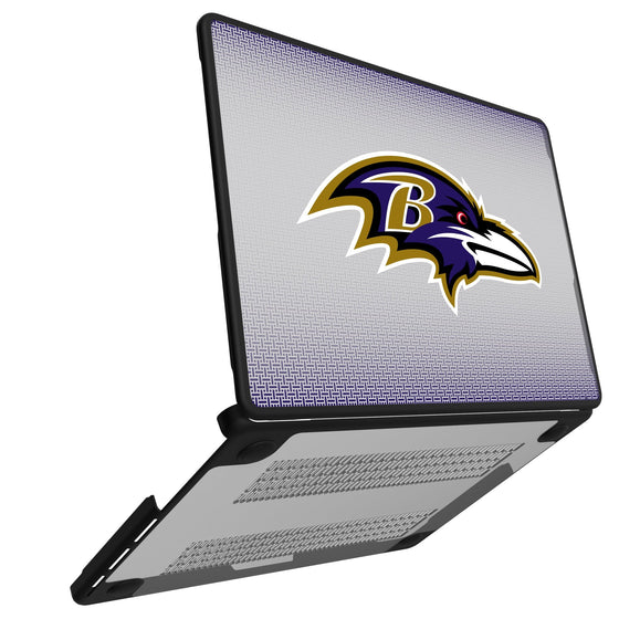 Baltimore Ravens Linen Laptop Case-1