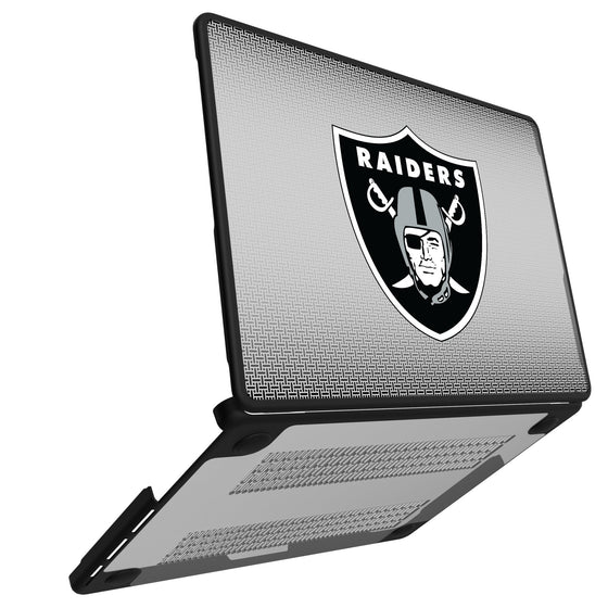 Las Vegas Raiders Linen Laptop Case-1