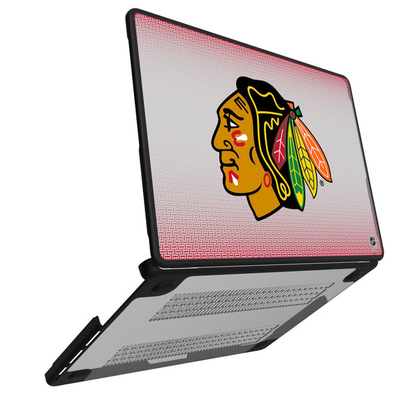 Chicago Blackhawks Linen Laptop Case-1