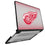 Detroit Red Wings Linen Laptop Case-1