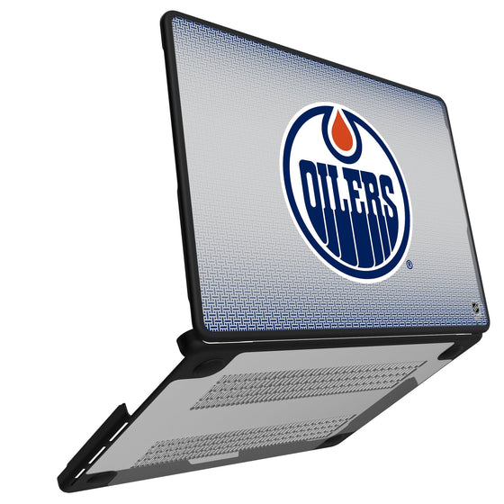 Edmonton Oilers Linen Laptop Case-1