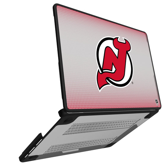 New Jersey Devils Linen Laptop Case-1