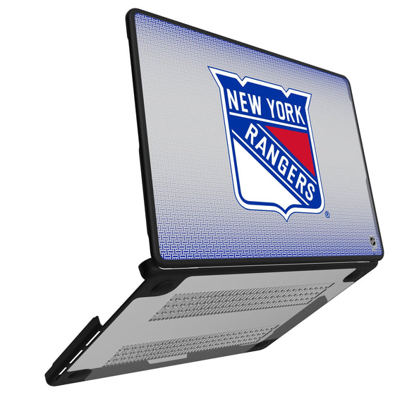 New York Rangers Linen Laptop Case-1