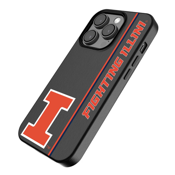 Illinois Fighting Illini Sidebar MagSafe Compatible Phone Case-2