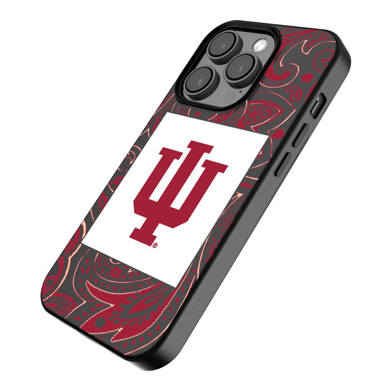 Indiana Hoosiers Paisley Magnetic Phone Case-2