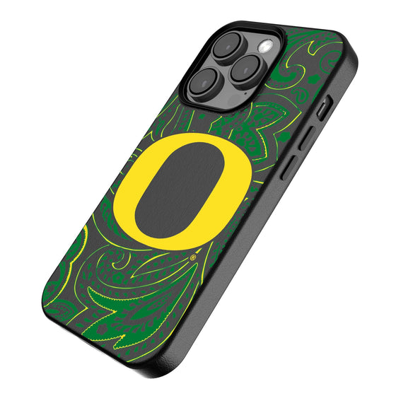 Oregon Ducks Paisley Magnetic Phone Case-2