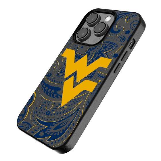 West Virginia Mountaineers Paisley Magnetic Phone Case-2