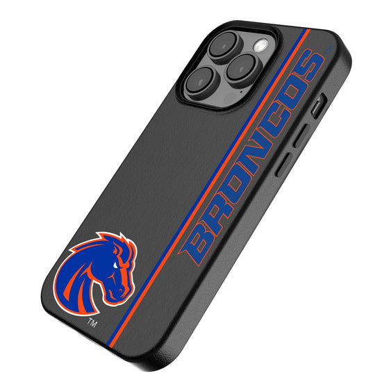 Boise State Broncos Sidebar MagSafe Compatible Phone Case-2