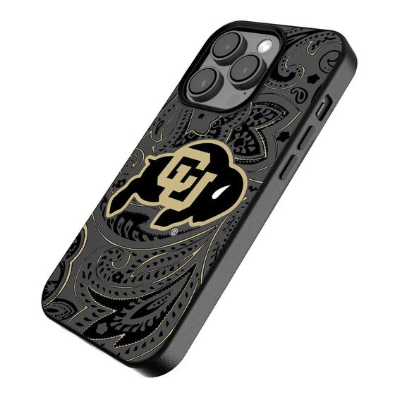 Colorado Buffaloes Paisley Magnetic Phone Case-2