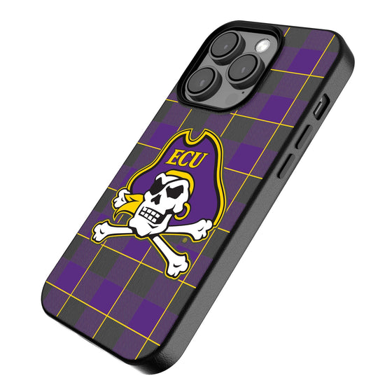 East Carolina Pirates Plaid Magnetic Phone Case-2