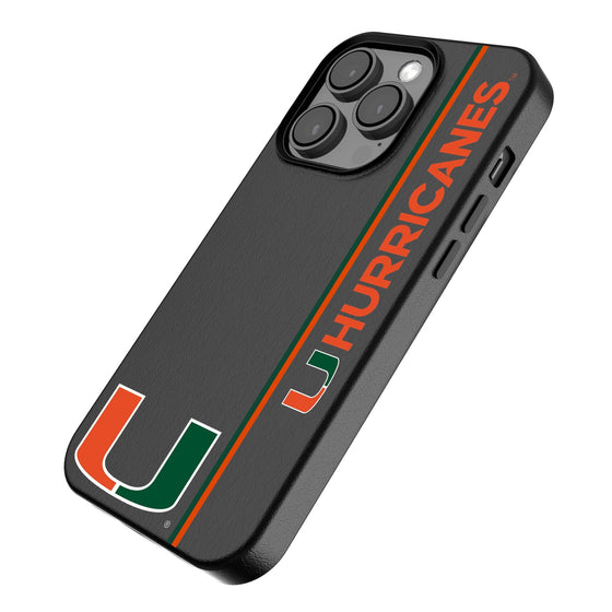 Miami Hurricanes Sidebar MagSafe Compatible Phone Case-2