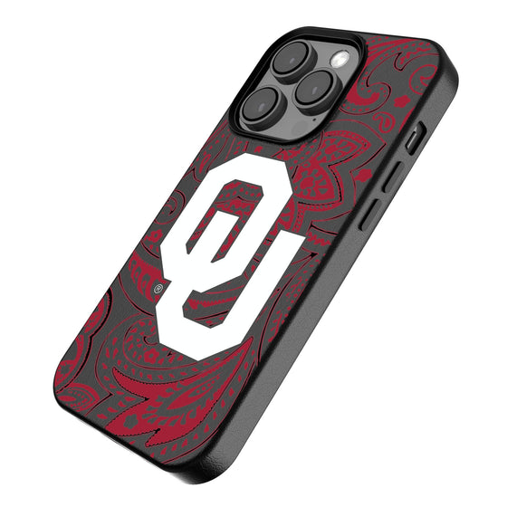 Oklahoma Sooners Paisley Magnetic Phone Case-2