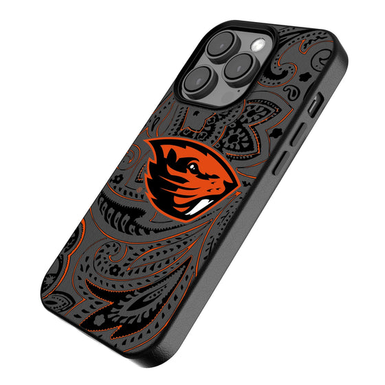 Oregon State Beavers Paisley Magnetic Phone Case-2