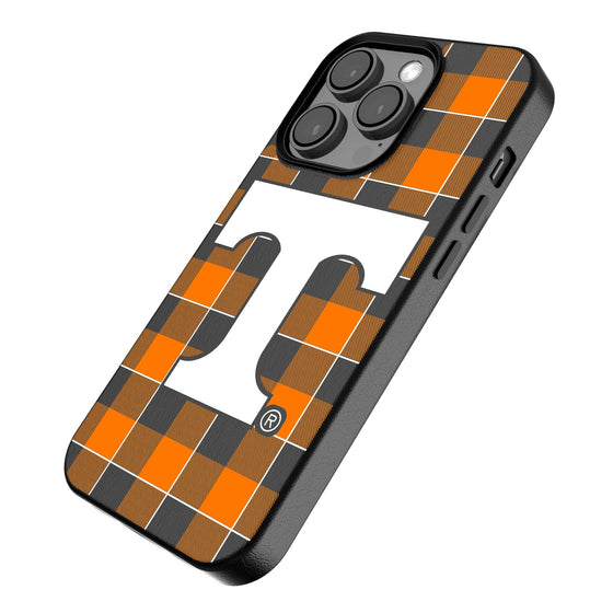 Tennessee Volunteers Plaid Magnetic Phone Case-2