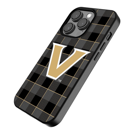 Vanderbilt Commodores Plaid Magnetic Phone Case-2