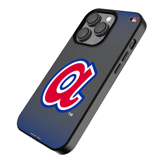 Atlanta Braves 1972-1980 - Cooperstown Collection Linen MagSafe Compatible Phone Case-2