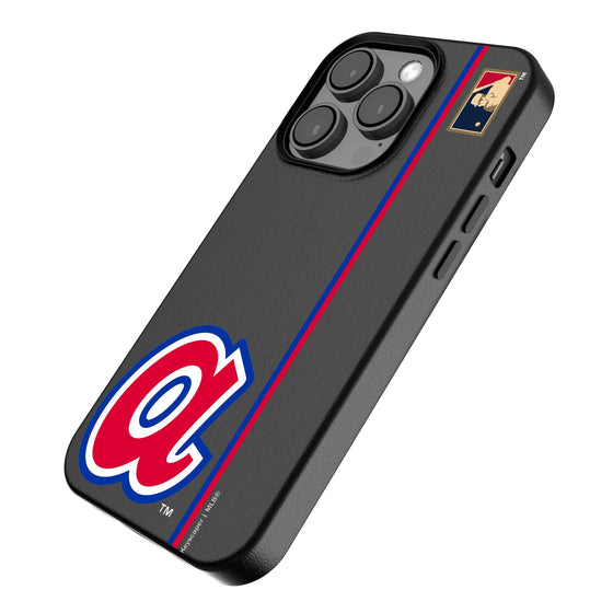 Atlanta Braves 1972-1980 - Cooperstown Collection Sidebar MagSafe Compatible Phone Case-2