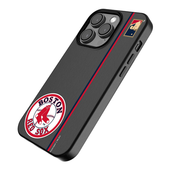 Boston Red Sox 1976-2008 - Cooperstown Collection Sidebar MagSafe Compatible Phone Case-2