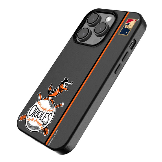 Baltimore Orioles 1954-1963 - Cooperstown Collection Sidebar MagSafe Compatible Phone Case-2