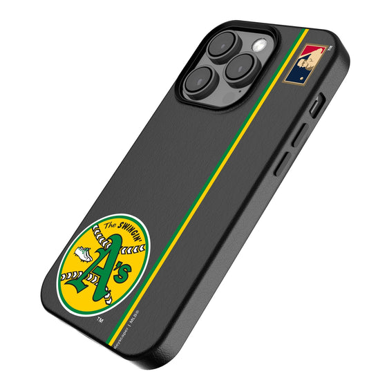 Oakland As 1971-1981 - Cooperstown Collection Sidebar MagSafe Compatible Phone Case-2