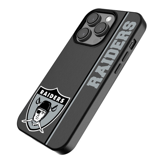 Oakland Raiders 1963 Historic Collection Sidebar MagSafe Compatible Phone Case-2