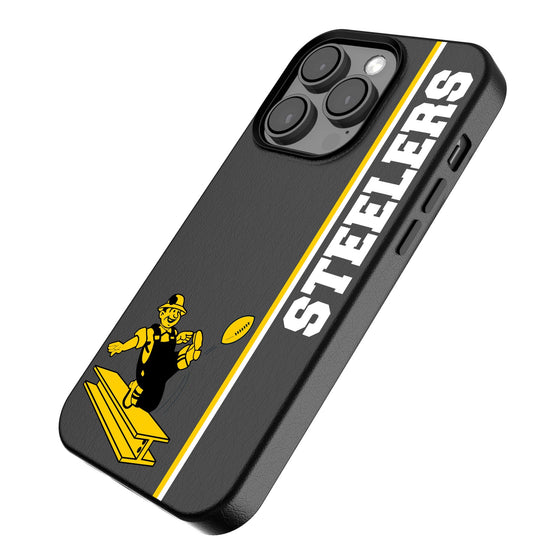 Pittsburgh Steelers 1961 Historic Collection Sidebar MagSafe Compatible Phone Case-2