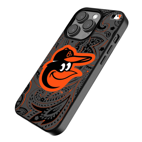 Baltimore Orioles Paisley Magnetic Phone Case-2