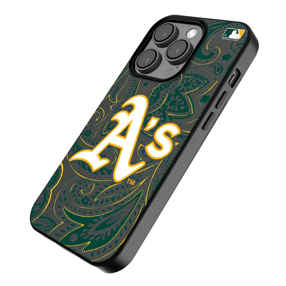 Oakland Athletics Paisley Magnetic Phone Case-2