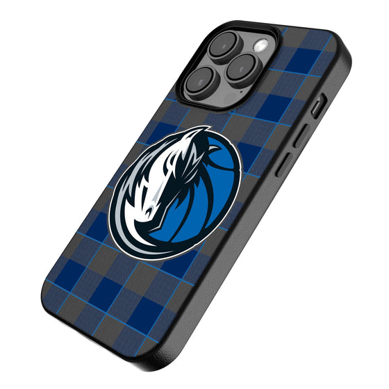 Dallas Mavericks Plaid Magnetic Phone Case-2