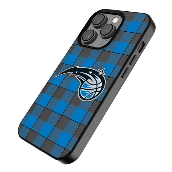 Orlando Magic Plaid Magnetic Phone Case-2