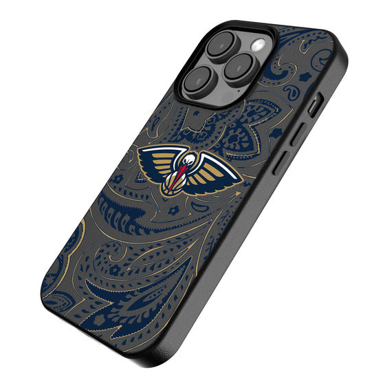 New Orleans Pelicans Paisley Magnetic Phone Case-2