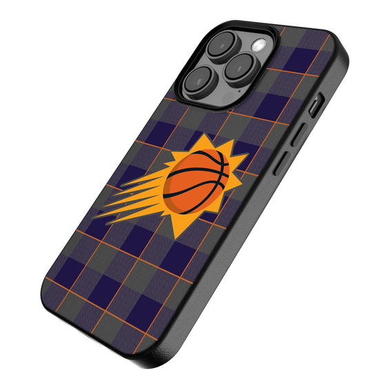 Phoenix Suns Plaid Magnetic Phone Case-2