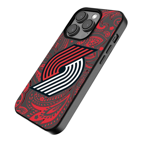 Portland Trail Blazers Paisley Magnetic Phone Case-2