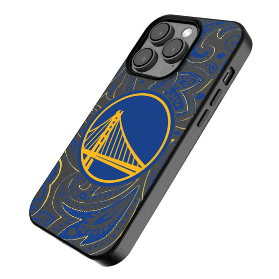 Golden State Warriors Paisley Magnetic Phone Case-2