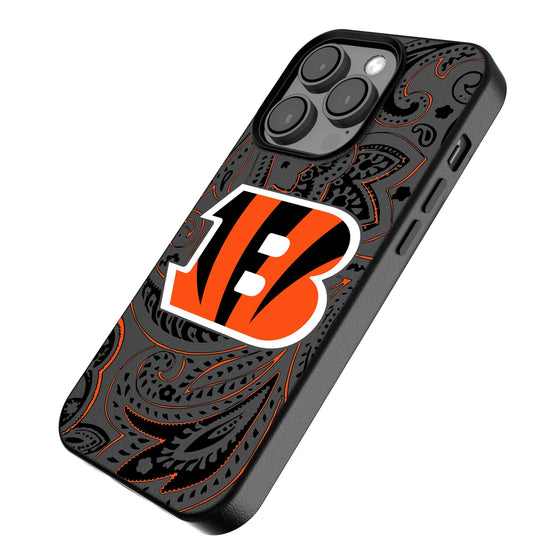 Cincinnati Bengals Paisley Magnetic Phone Case-2