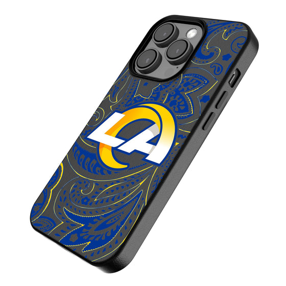 Los Angeles Rams Paisley Magnetic Phone Case-2