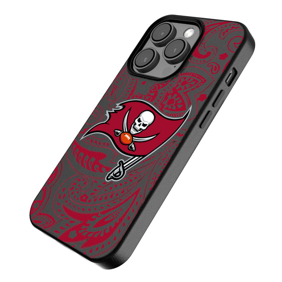 Tampa Bay Buccaneers Paisley Magnetic Phone Case-2