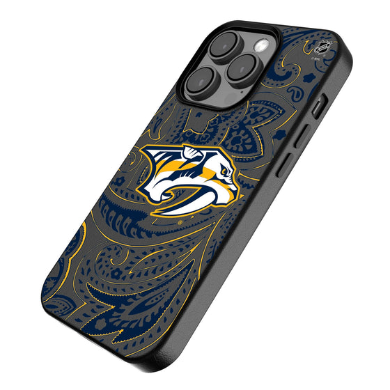 Nashville Predators Paisley MagSafe Compatible Phone Case-2