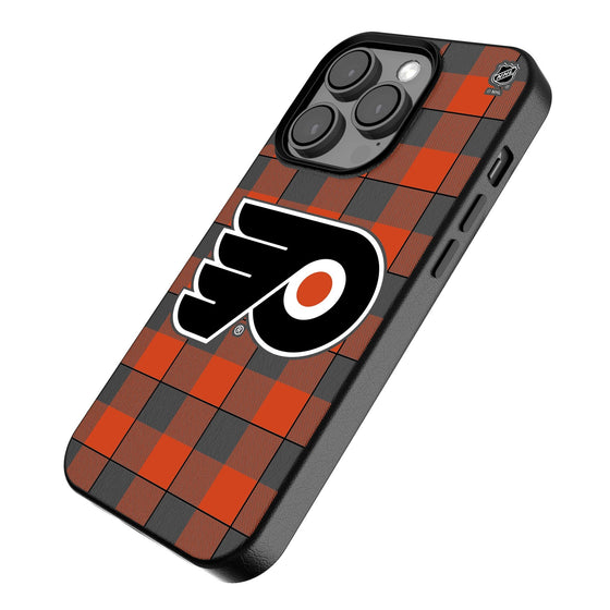 Philadelphia Flyers Plaid MagSafe Compatible Phone Case-2