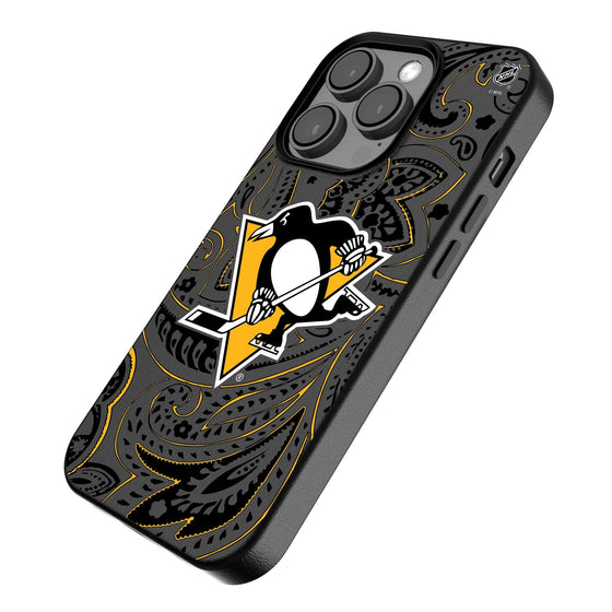 Pittsburgh Penguins Paisley MagSafe Compatible Phone Case-2